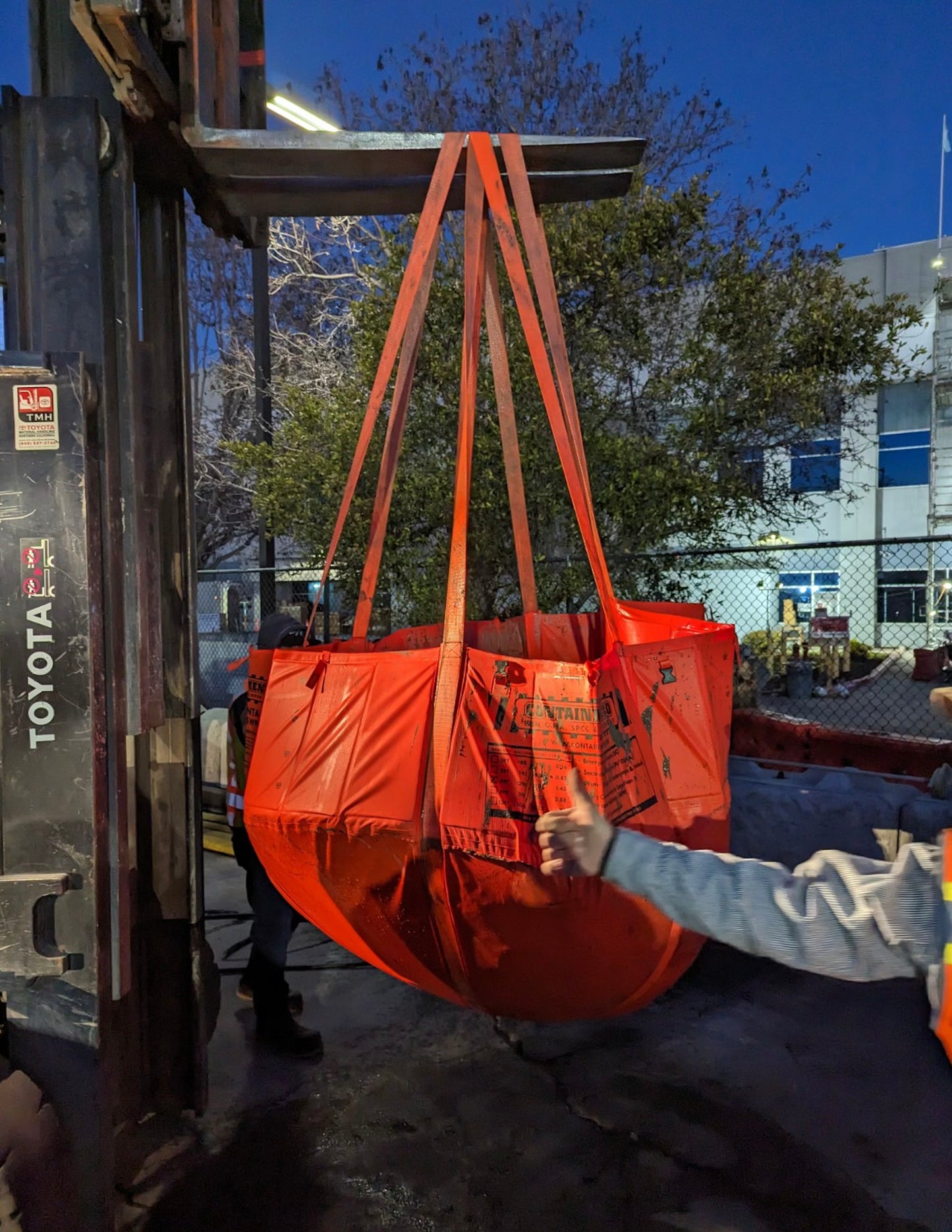 7ft - Containment-Pro® Washout with Lifting Straps (up to 7000 lbs.)