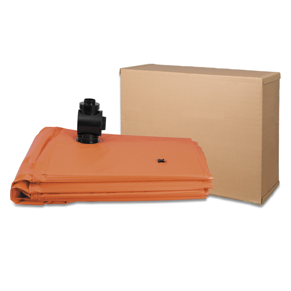 Containment-Pro Defender Series folded flat — compact portable emergency containment system