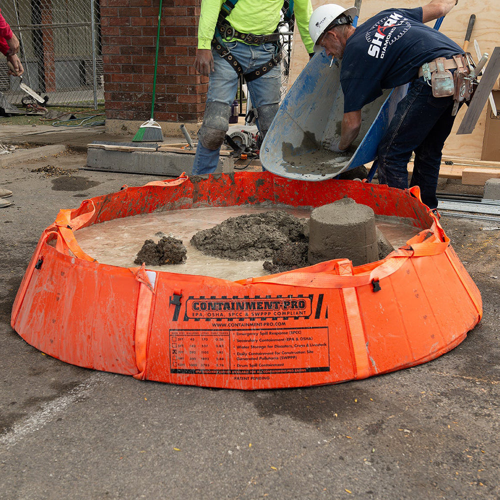 7ft - Containment-Pro® Washout with Hoisting Straps (up to 7000 lbs.)