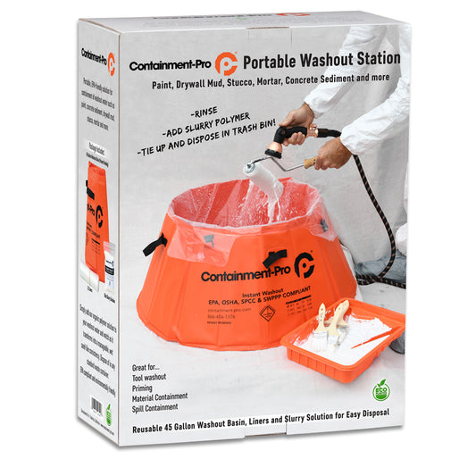 Containment-Pro®  Portable Washout Station