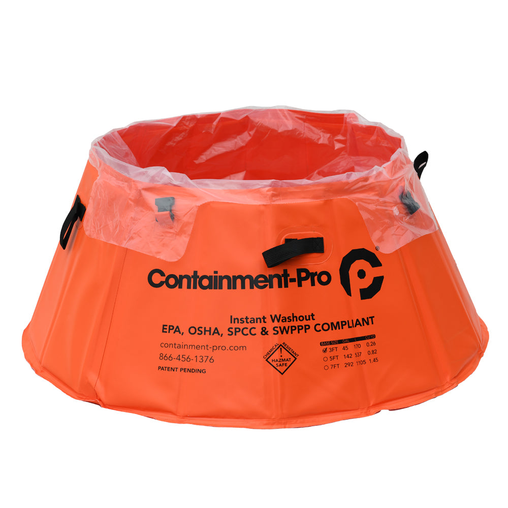 Containment-Pro®  Portable Washout Station