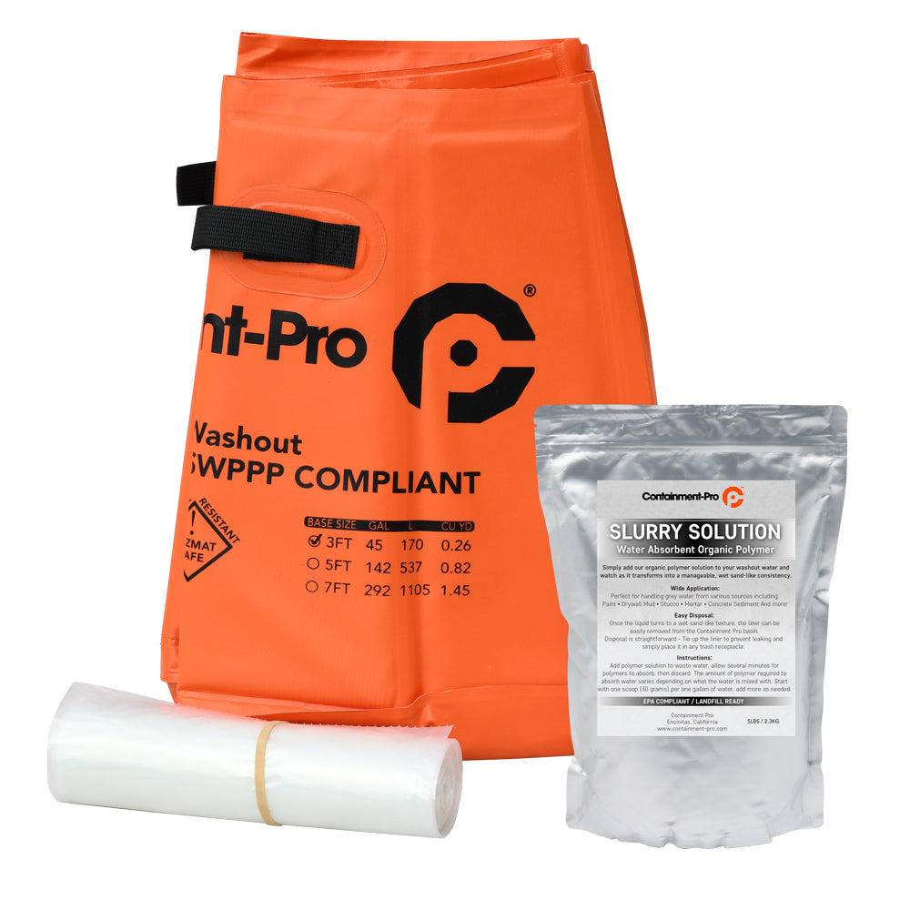 Containment-Pro®  Portable Washout Station