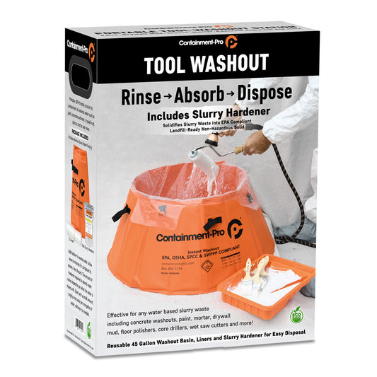 Containment-Pro®  Portable Washout Station